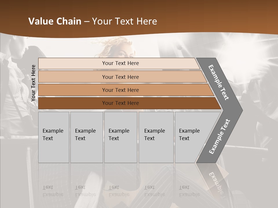 Symbol Girl Merlin PowerPoint Template