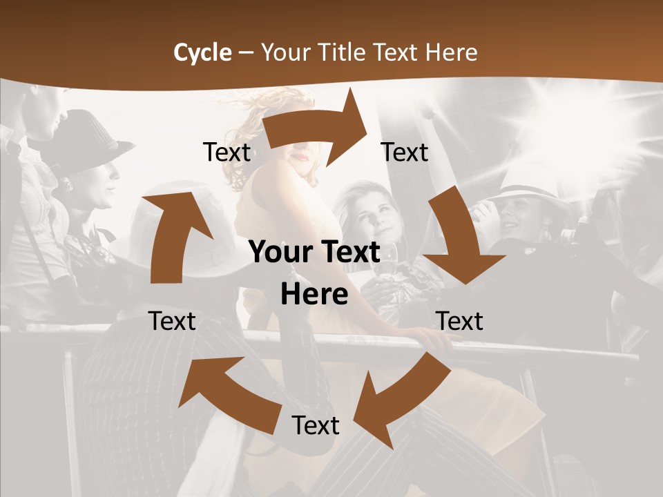 Symbol Girl Merlin PowerPoint Template