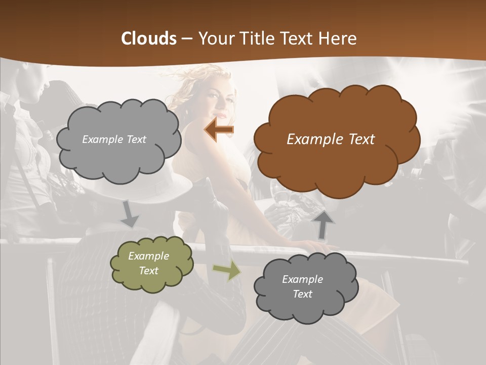 Symbol Girl Merlin PowerPoint Template