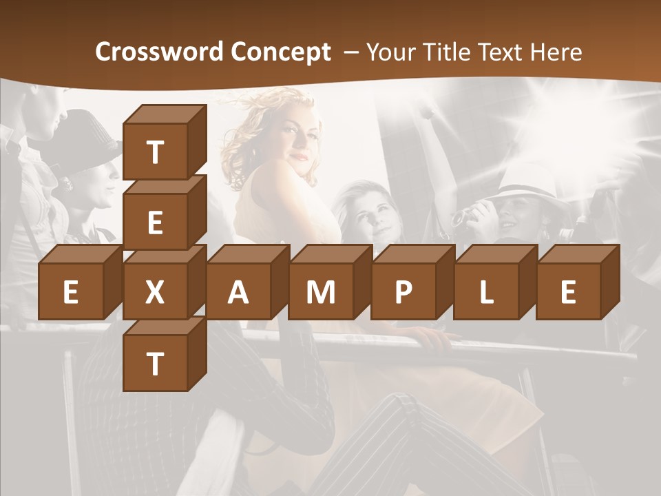 Symbol Girl Merlin PowerPoint Template