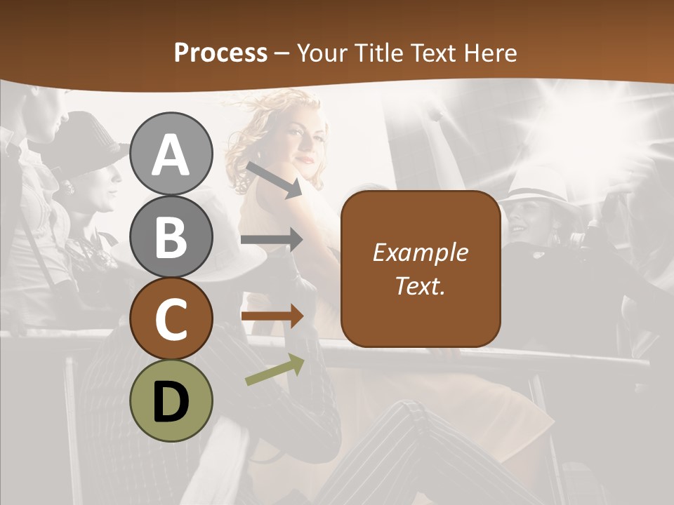 Symbol Girl Merlin PowerPoint Template