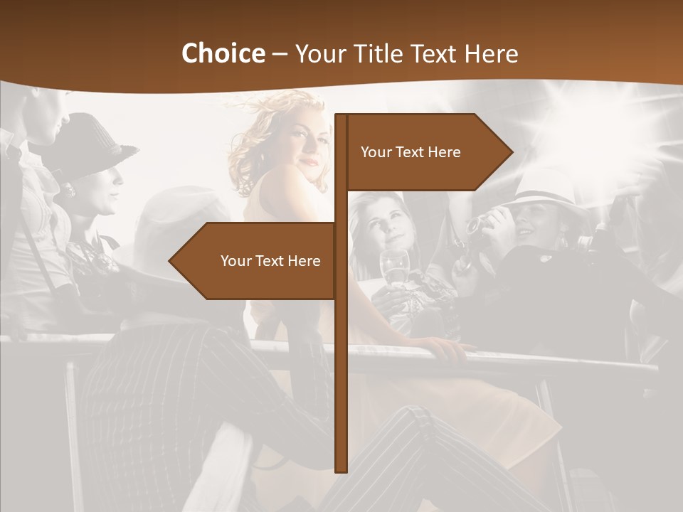 Symbol Girl Merlin PowerPoint Template