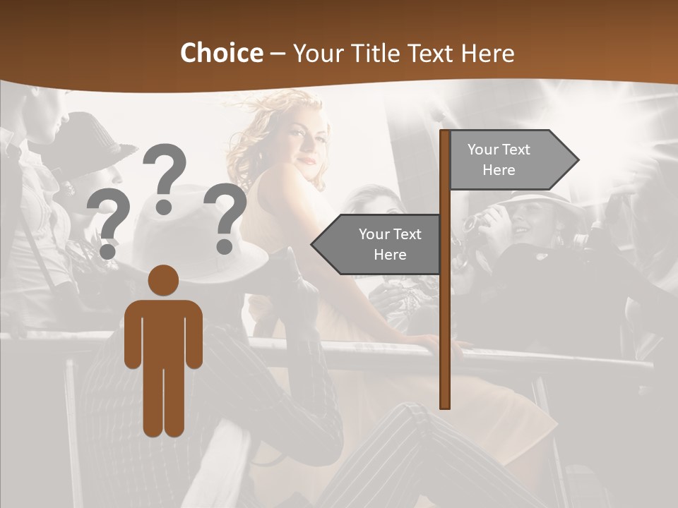 Symbol Girl Merlin PowerPoint Template