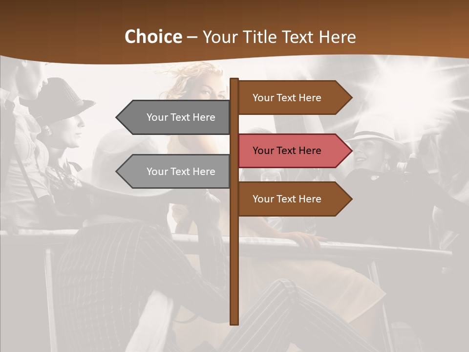 Symbol Girl Merlin PowerPoint Template