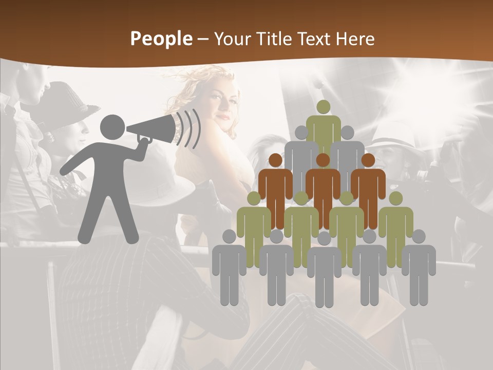 Symbol Girl Merlin PowerPoint Template