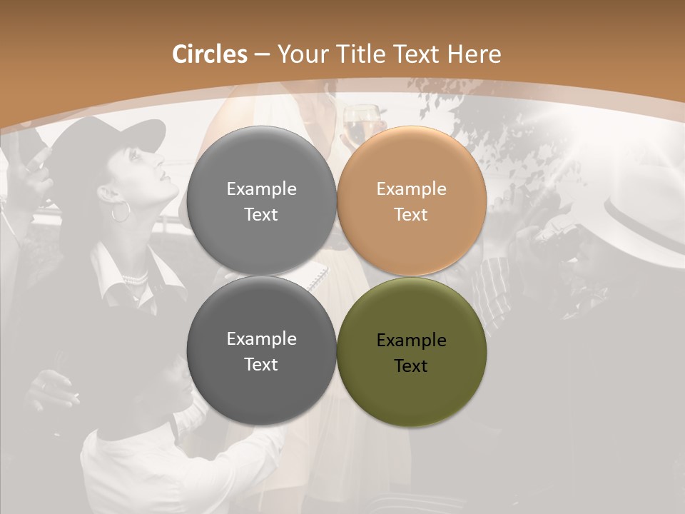 Entertainment Flash Photographer PowerPoint Template