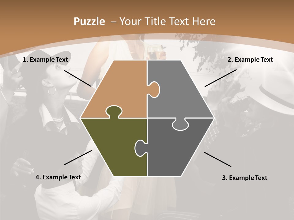 Entertainment Flash Photographer PowerPoint Template