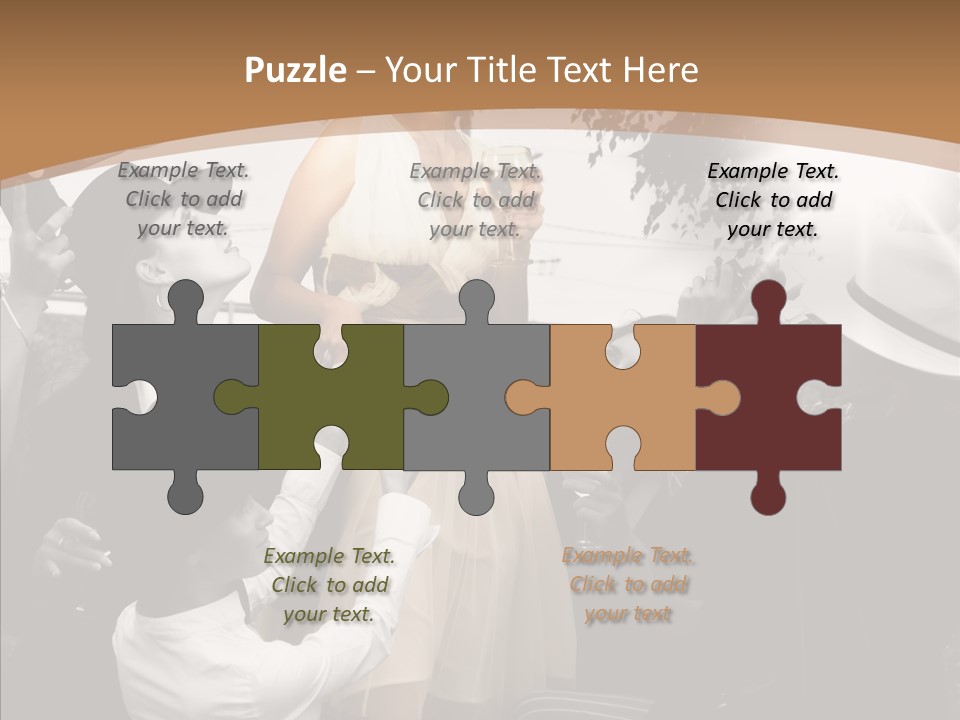 Entertainment Flash Photographer PowerPoint Template