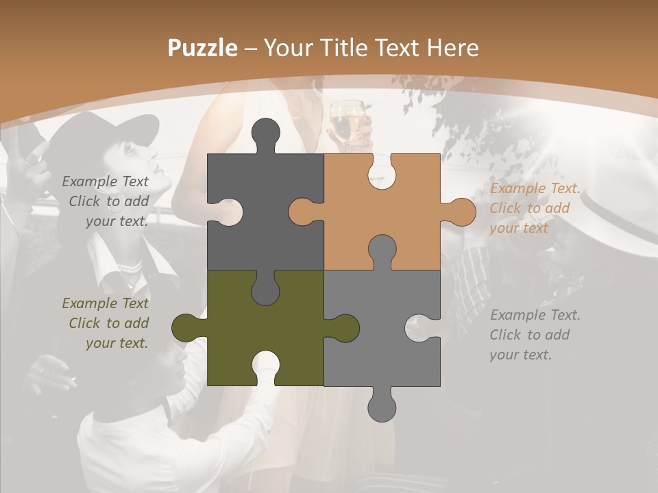 Entertainment Flash Photographer PowerPoint Template