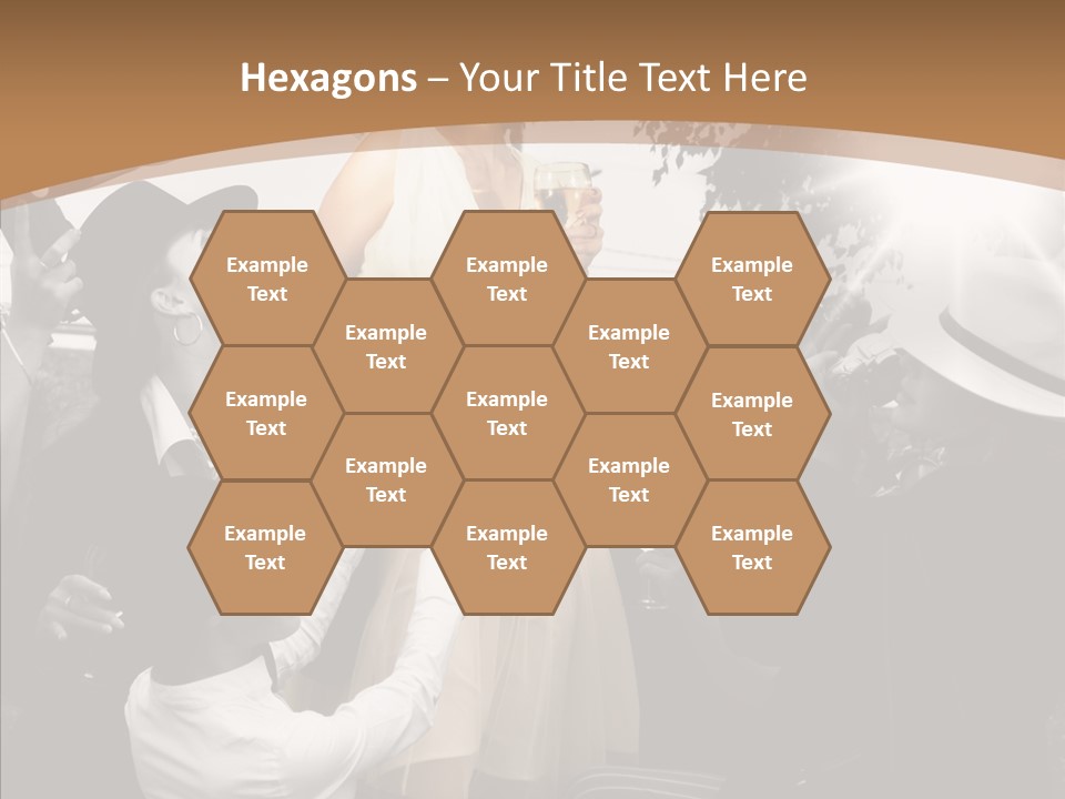 Entertainment Flash Photographer PowerPoint Template