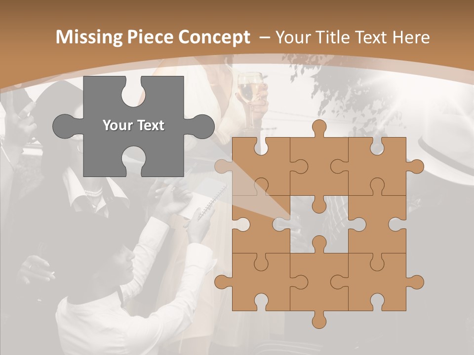 Entertainment Flash Photographer PowerPoint Template