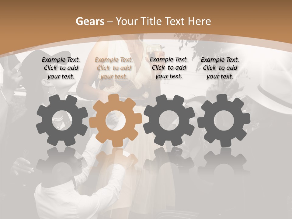 Entertainment Flash Photographer PowerPoint Template