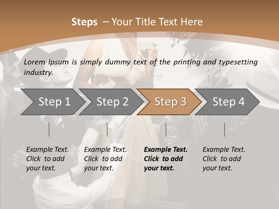 Entertainment Flash Photographer PowerPoint Template