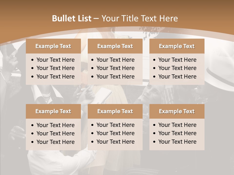 Entertainment Flash Photographer PowerPoint Template