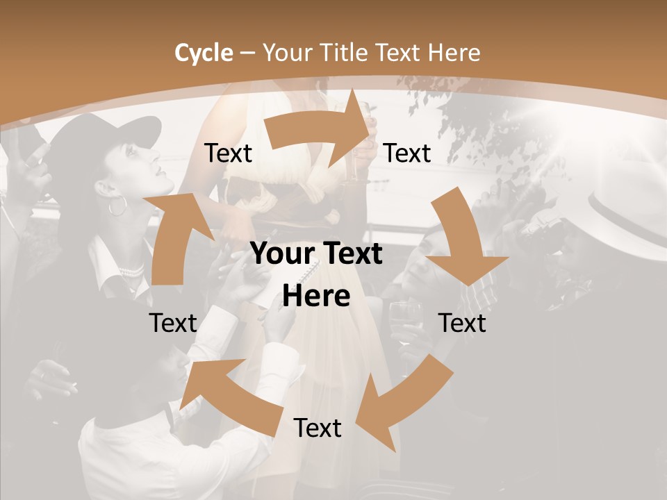 Entertainment Flash Photographer PowerPoint Template