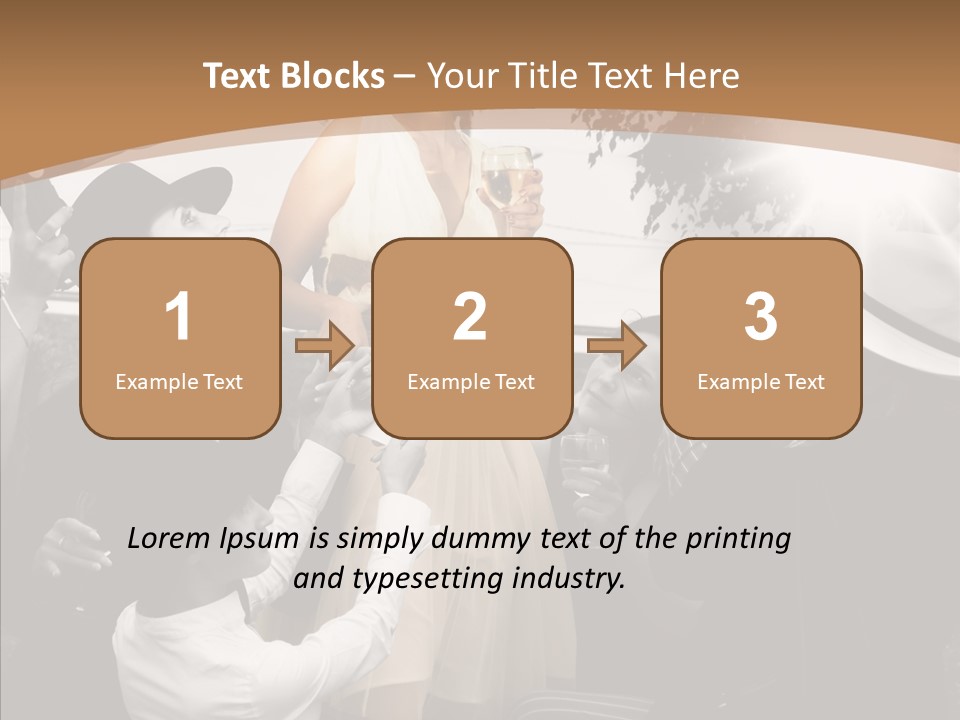 Entertainment Flash Photographer PowerPoint Template