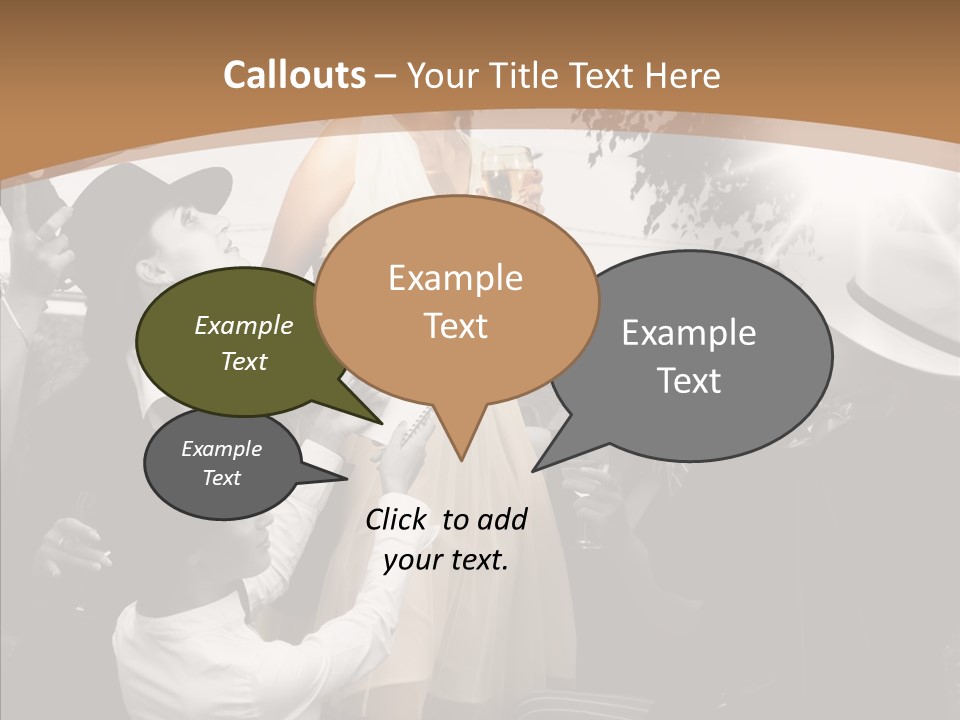 Entertainment Flash Photographer PowerPoint Template
