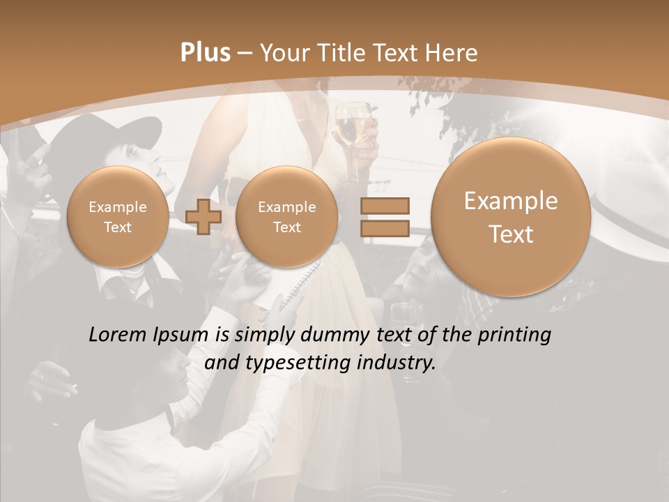 Entertainment Flash Photographer PowerPoint Template