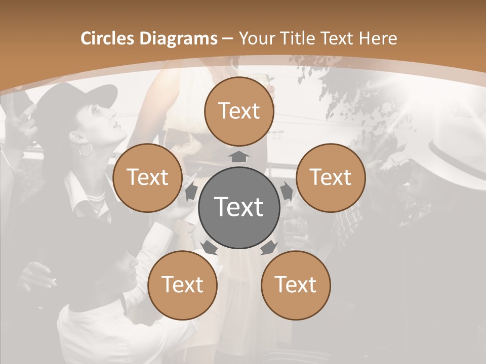 Entertainment Flash Photographer PowerPoint Template