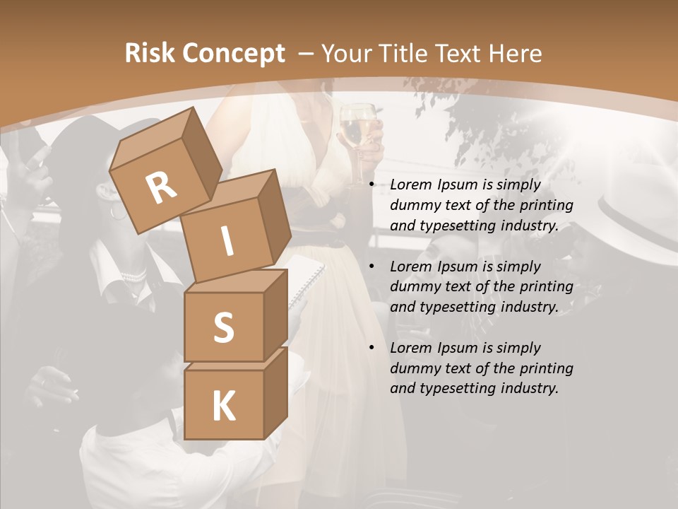 Entertainment Flash Photographer PowerPoint Template