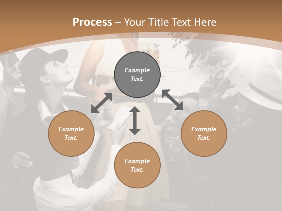 Entertainment Flash Photographer PowerPoint Template