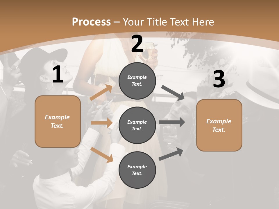 Entertainment Flash Photographer PowerPoint Template