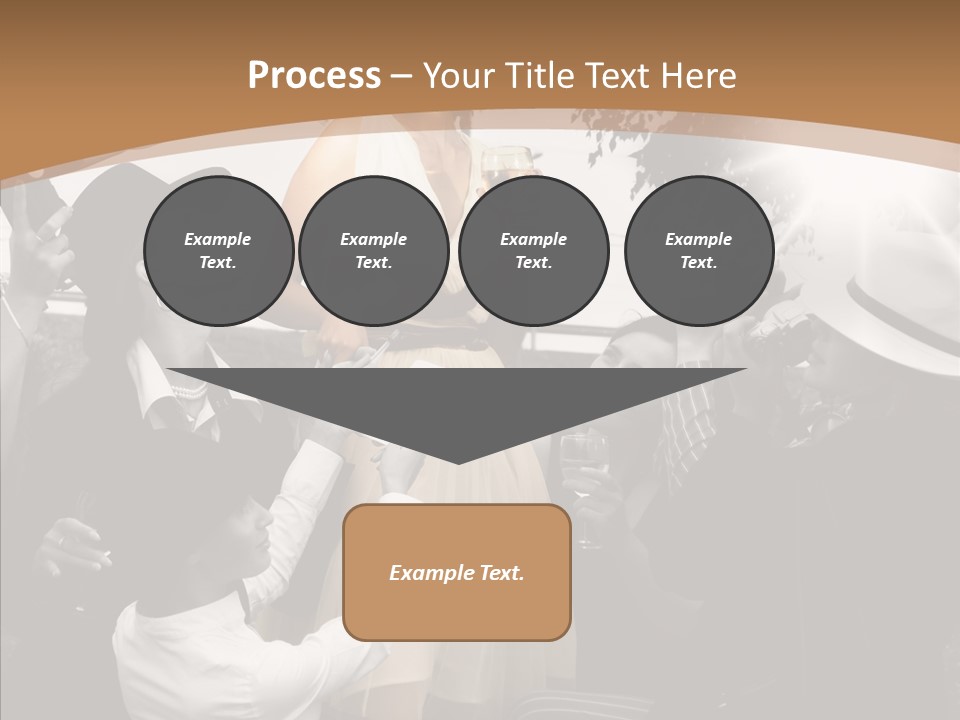 Entertainment Flash Photographer PowerPoint Template