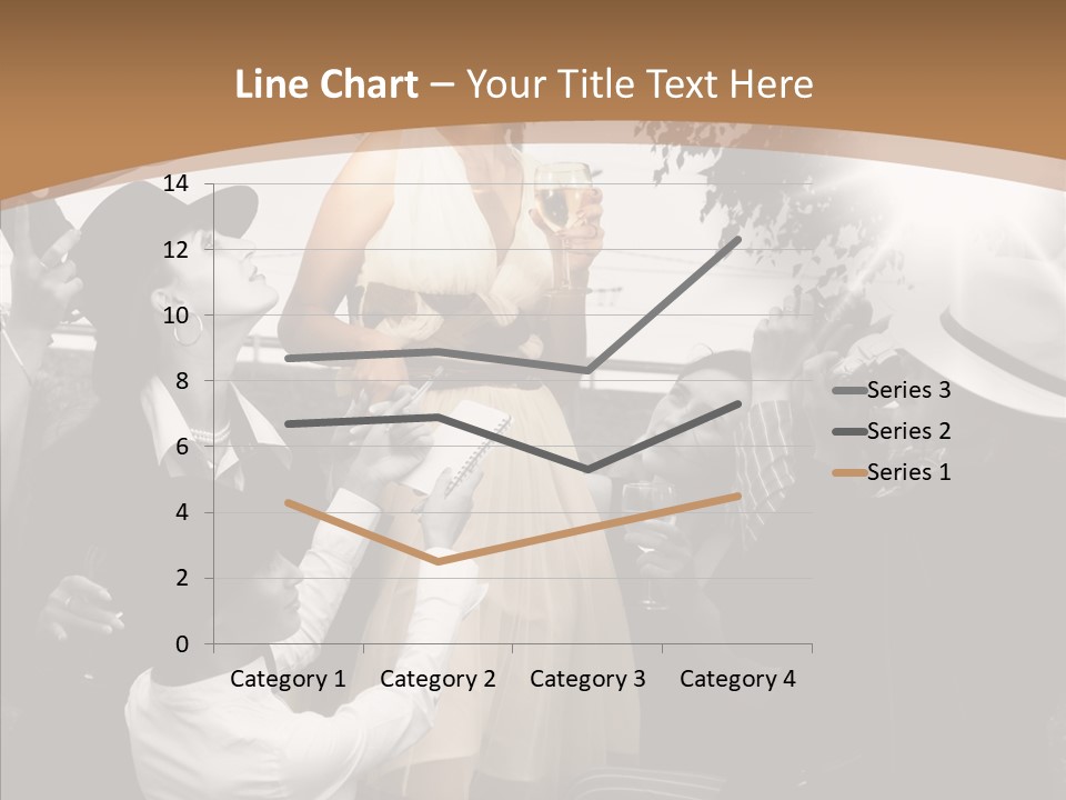 Entertainment Flash Photographer PowerPoint Template