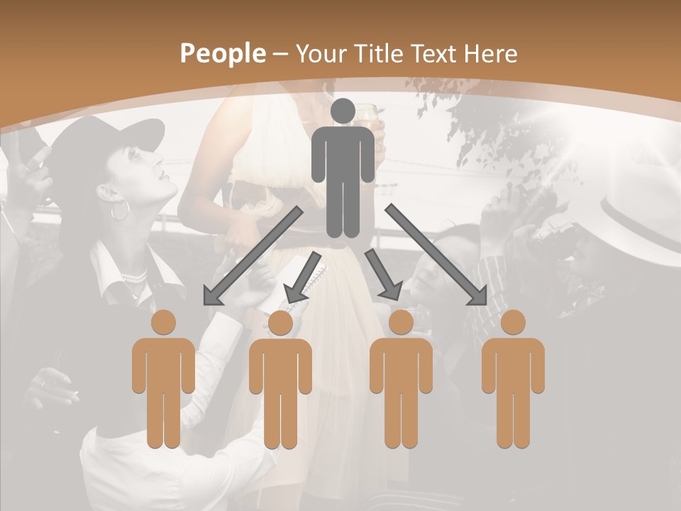 Entertainment Flash Photographer PowerPoint Template