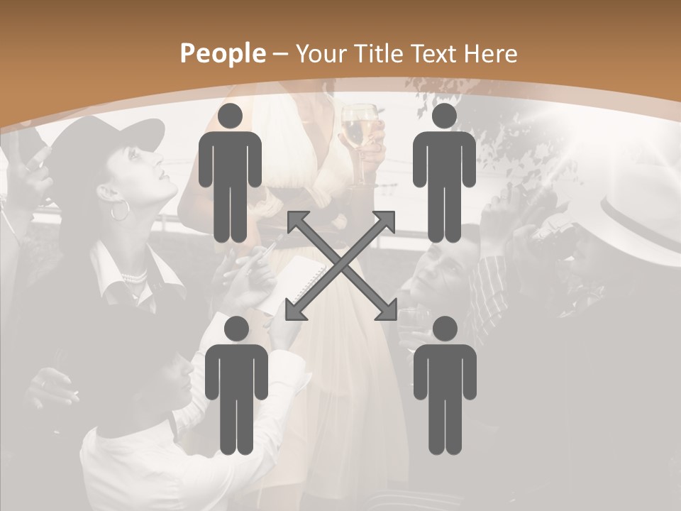 Entertainment Flash Photographer PowerPoint Template