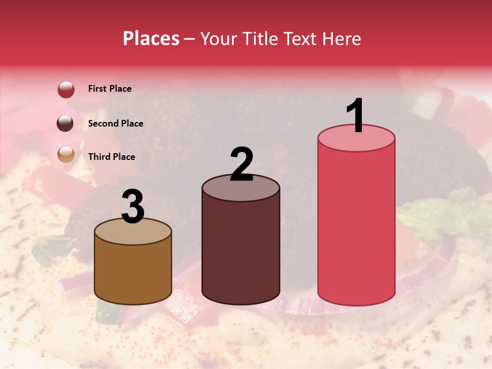 Sandwich Garbanzos Appetizer PowerPoint Template