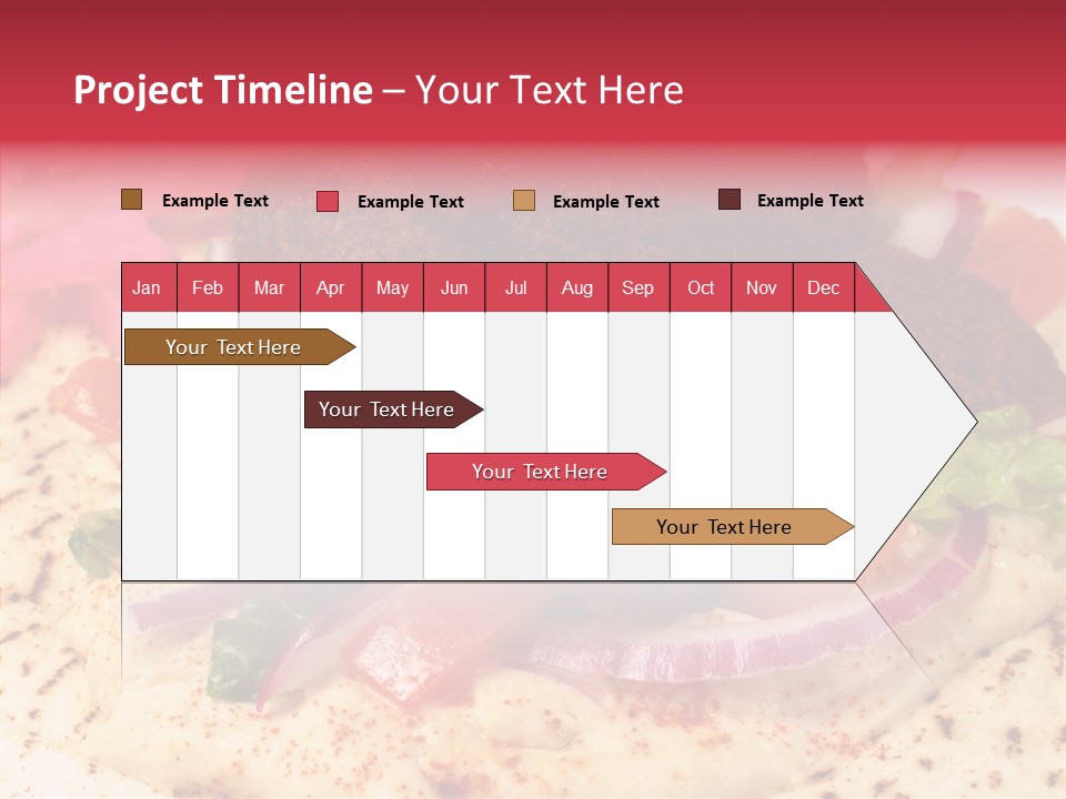 Sandwich Garbanzos Appetizer PowerPoint Template