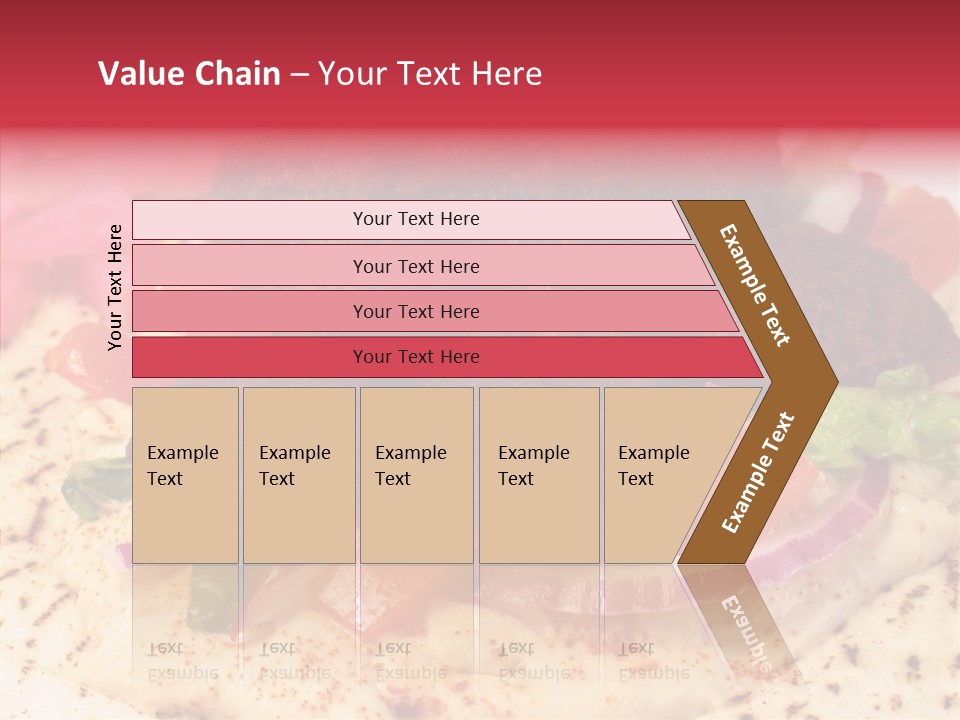 Sandwich Garbanzos Appetizer PowerPoint Template