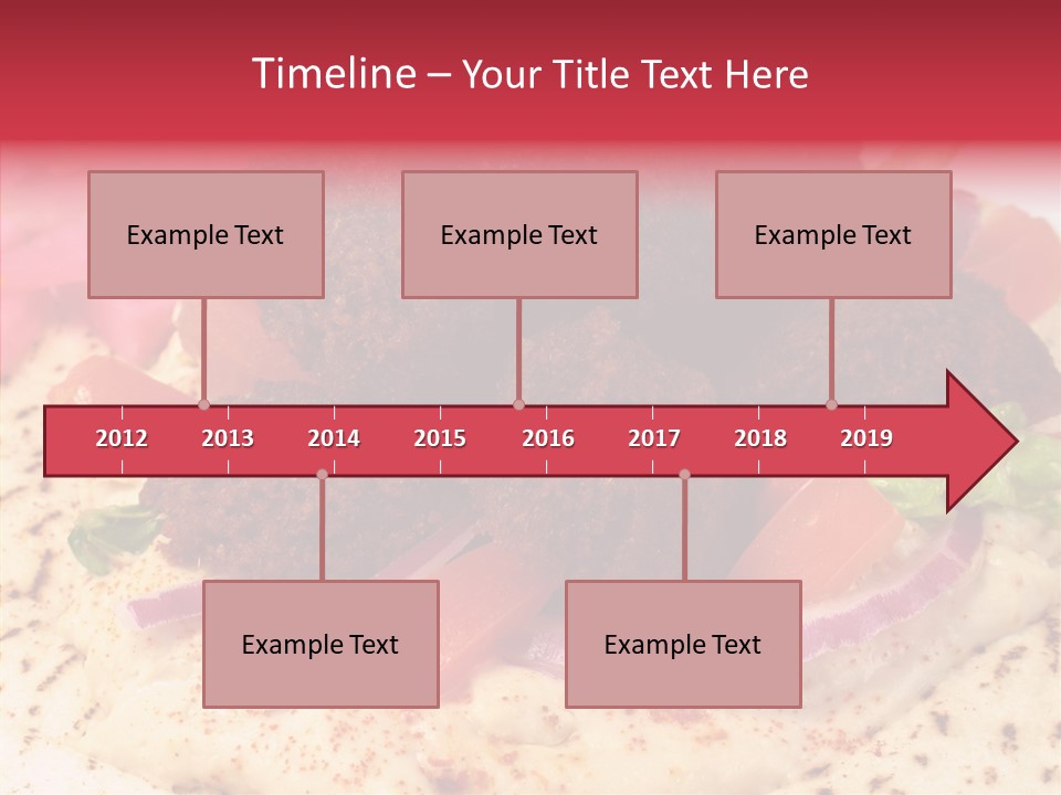 Sandwich Garbanzos Appetizer PowerPoint Template
