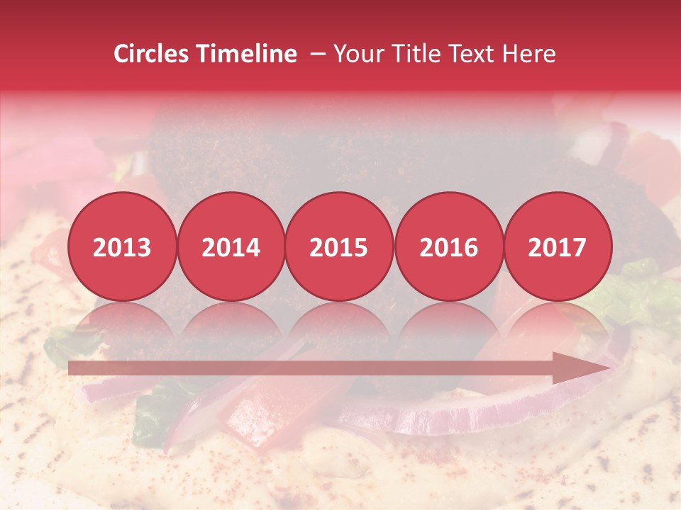 Sandwich Garbanzos Appetizer PowerPoint Template