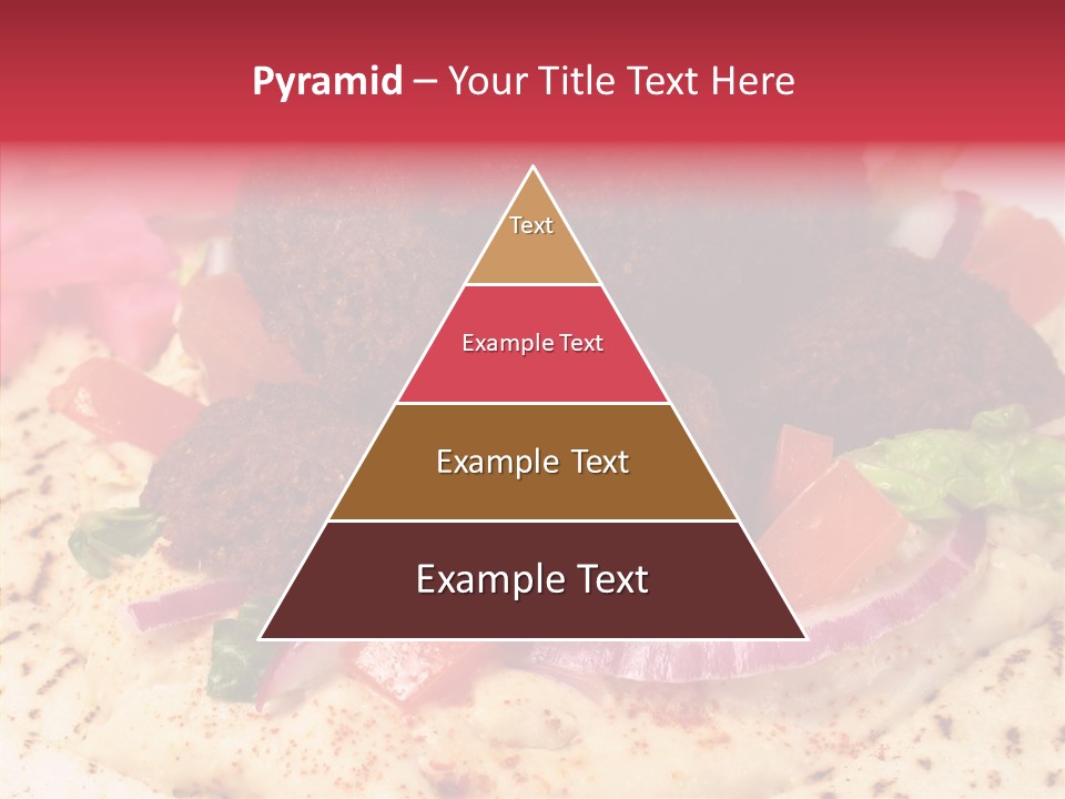 Sandwich Garbanzos Appetizer PowerPoint Template