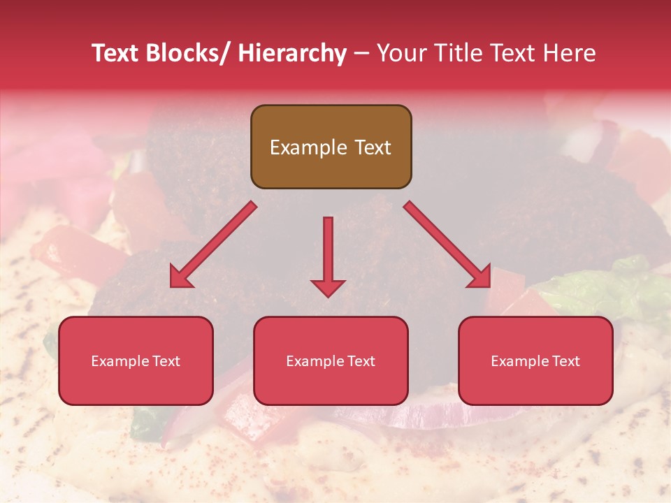 Sandwich Garbanzos Appetizer PowerPoint Template