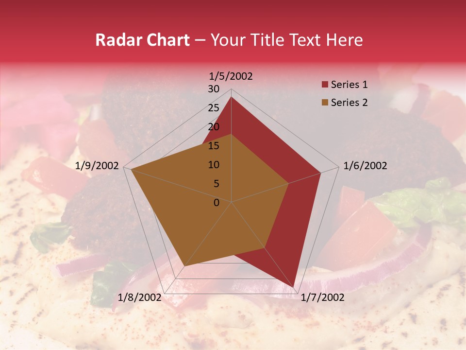Sandwich Garbanzos Appetizer PowerPoint Template