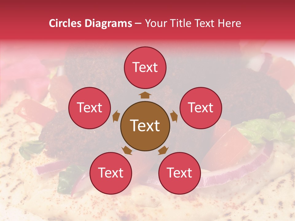 Sandwich Garbanzos Appetizer PowerPoint Template