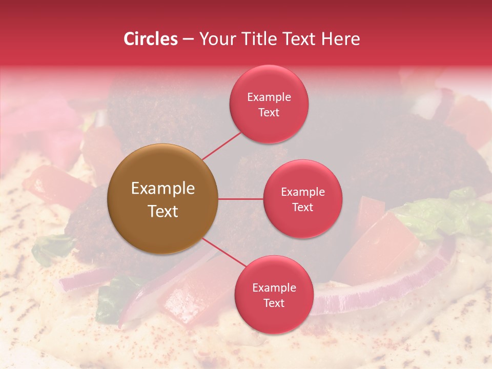 Sandwich Garbanzos Appetizer PowerPoint Template