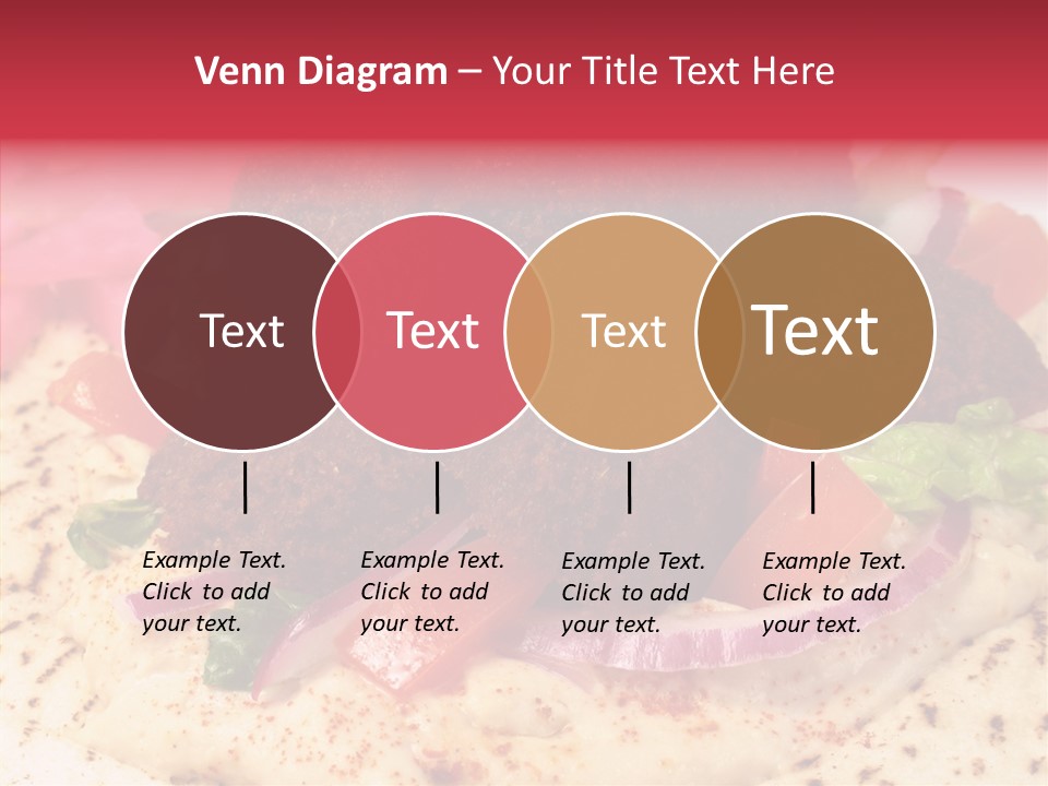 Sandwich Garbanzos Appetizer PowerPoint Template