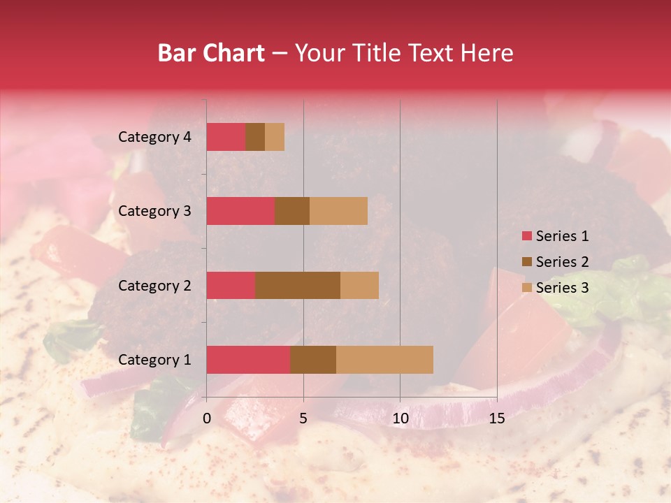 Sandwich Garbanzos Appetizer PowerPoint Template
