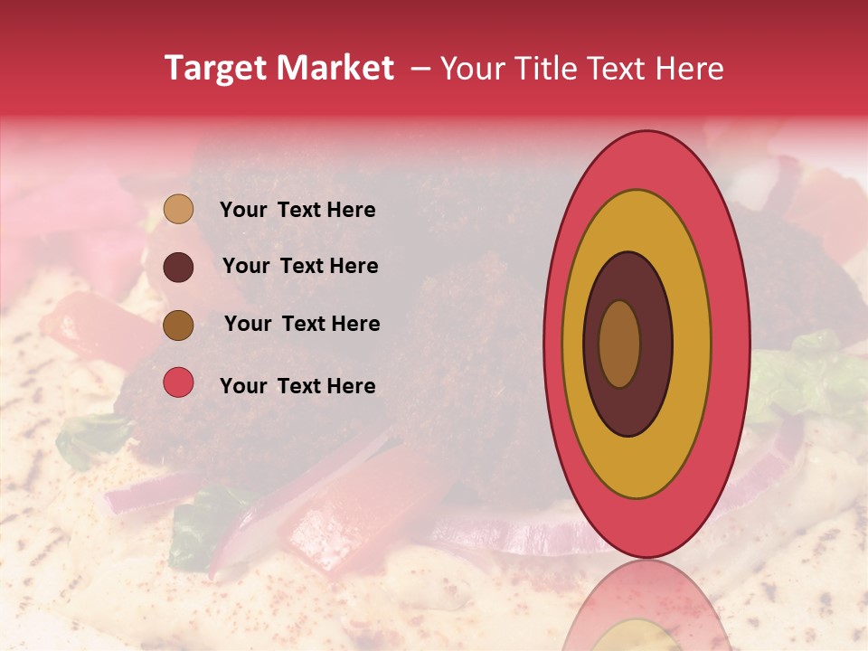 Sandwich Garbanzos Appetizer PowerPoint Template