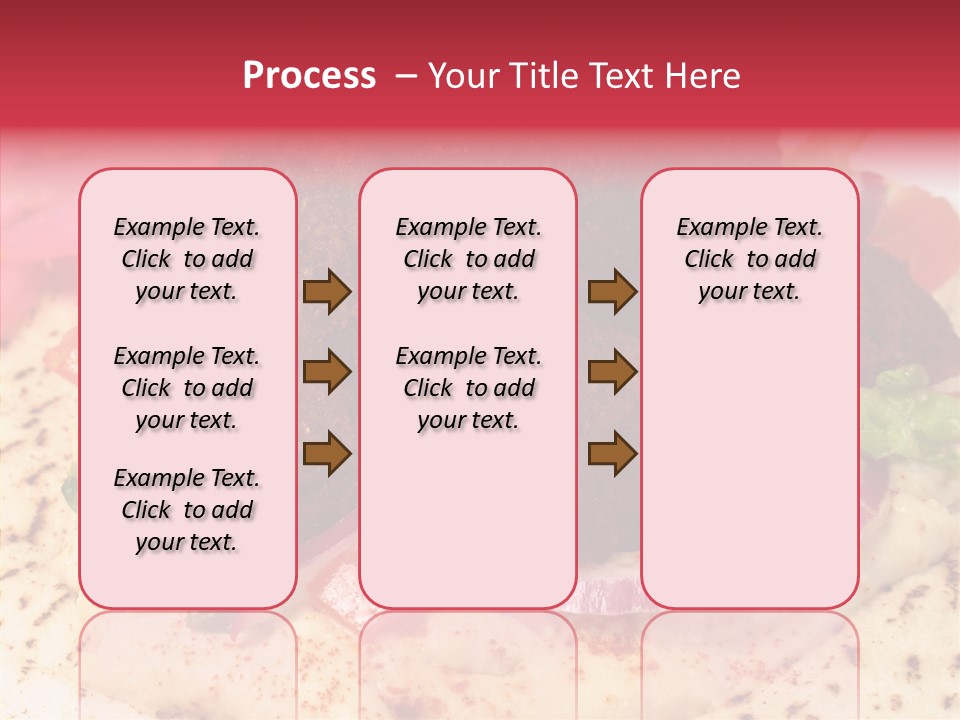 Sandwich Garbanzos Appetizer PowerPoint Template
