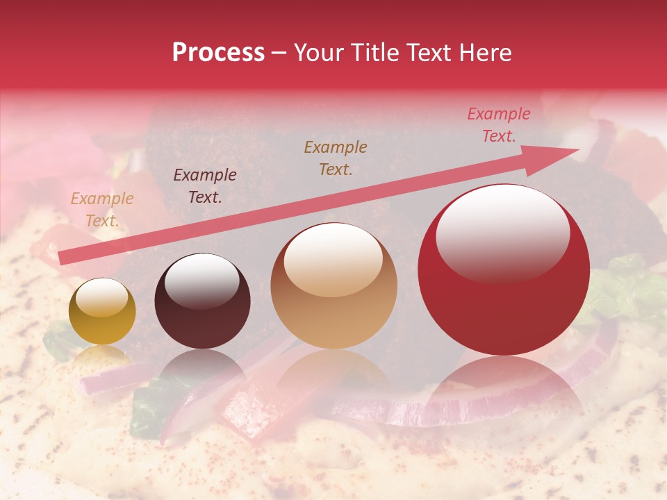 Sandwich Garbanzos Appetizer PowerPoint Template