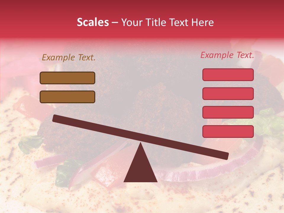 Sandwich Garbanzos Appetizer PowerPoint Template