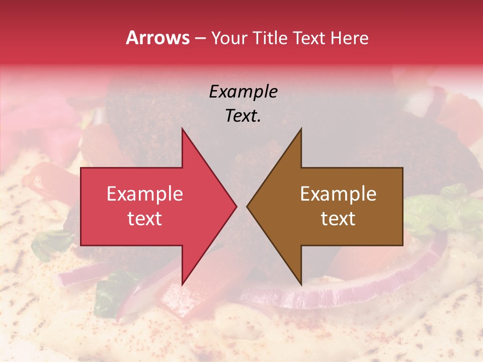 Sandwich Garbanzos Appetizer PowerPoint Template