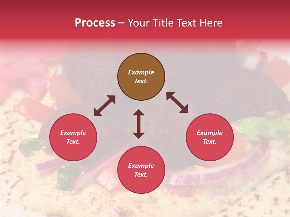 Sandwich Garbanzos Appetizer PowerPoint Template