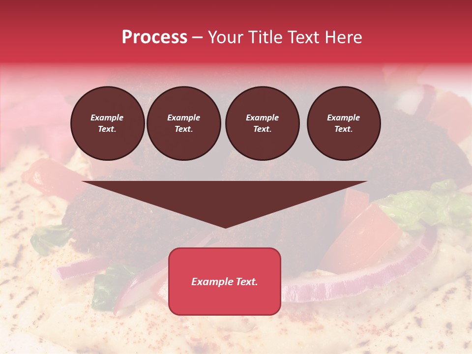 Sandwich Garbanzos Appetizer PowerPoint Template