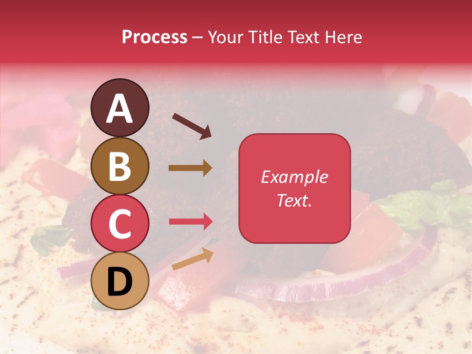 Sandwich Garbanzos Appetizer PowerPoint Template